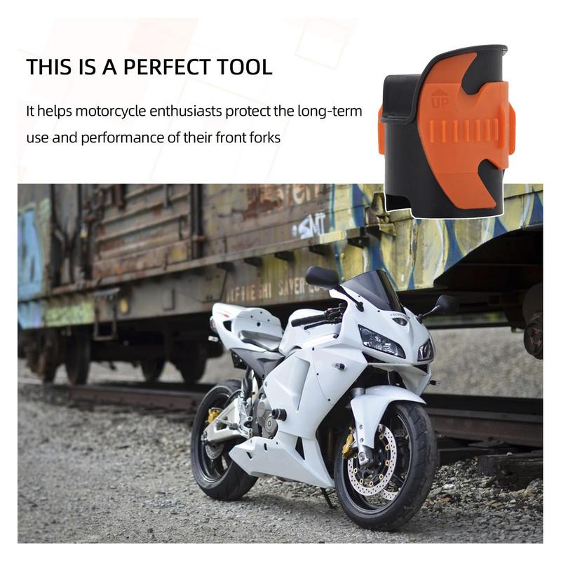 Fork Seal Cleaner Motorcycle Front Fork Seal Saver Tool Cleaning Shock Repairing Absorber Tool Motorcycle Fork Cleaner