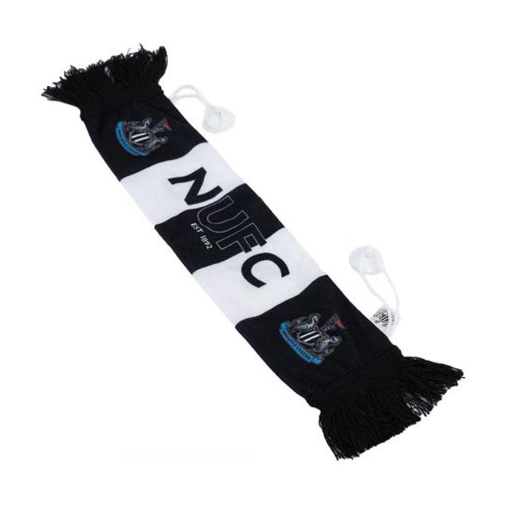Newcastle United FC Crest Car Bar Scarf