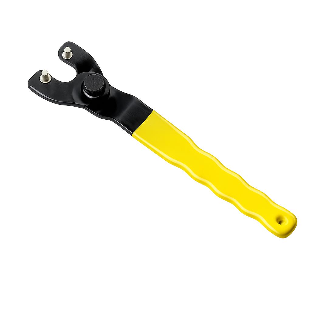 Adjustable Angle Grinder Wrench - Plastic Key Lock Tool for Precision Repair, Handheld Household and Power Tool Accessories