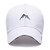 Women's Embroidered Mountain Peak Baseball Cap with Sandwich Brim