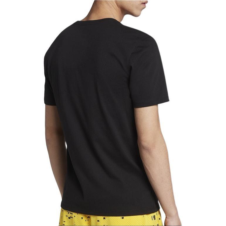 Jordan T Shirts Men's Crew Neck Moderate Straight Fit 915935-010