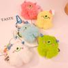 Creative Plush Single-Eyed Monster Mobile Phone Chain Pendant Cartoon Couple Car Bag Accessories Keychain Small Gift
