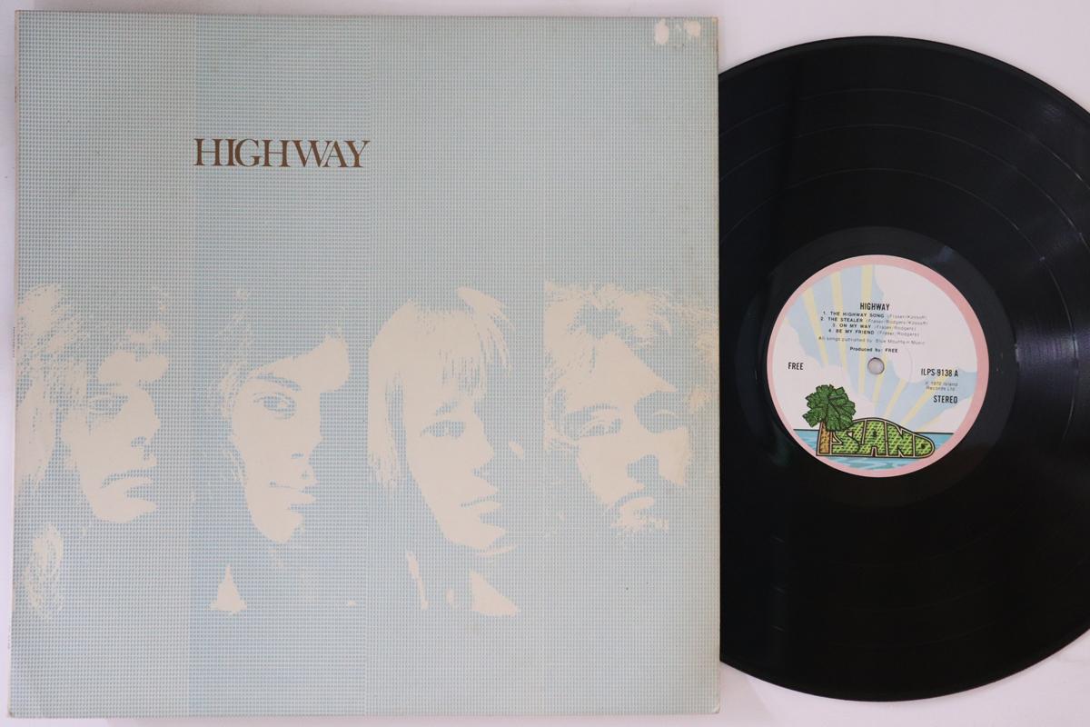 

LP Record FREE - Highway ILPS9138 ISLAND 1972 UK Rock Used