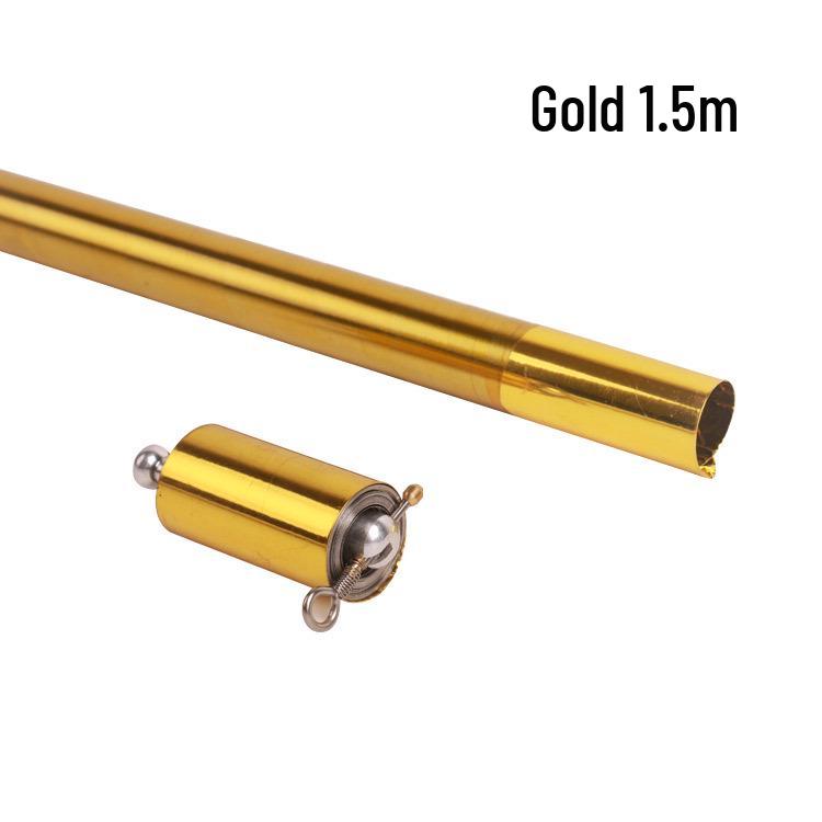 Sun Wukong Golden Cudgel Telescopic Wand - Dual-Headed Magic Metal Stick Prop