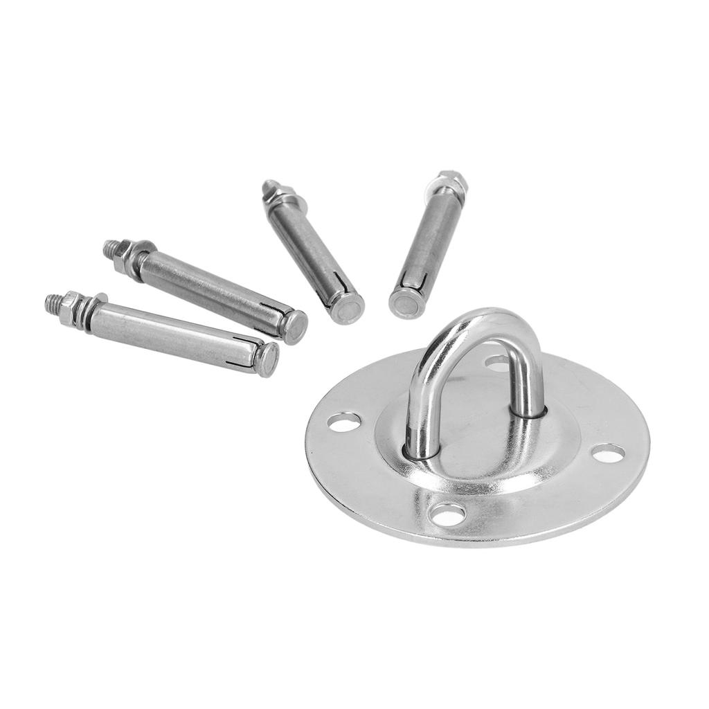 Yoga Hammock Hook Stainless Steel Swing Hook Punch Bag Ceiling Hook with Expansion Bolt for Gym