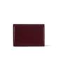 Fennec Crinkle Halfmoon Mini Wallet - Deep Cherry