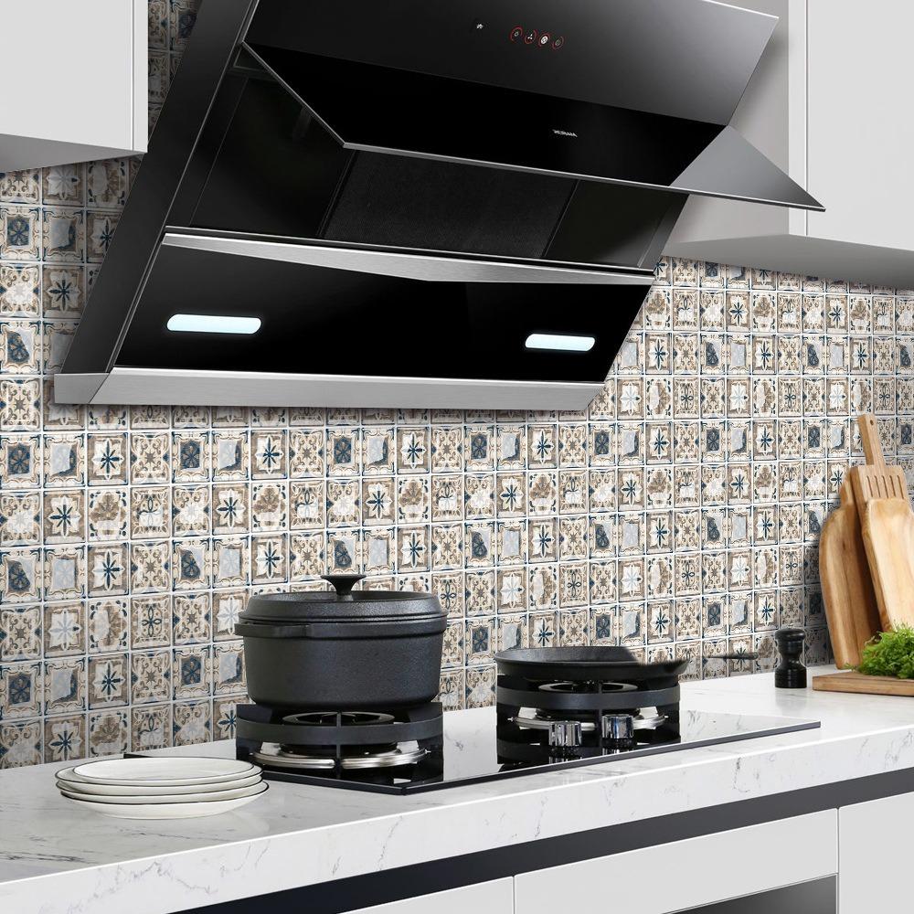 10 Stück Wasserdichte Selbstklebende Tapete Selbstklebende Wandaufkleber Badezimmer