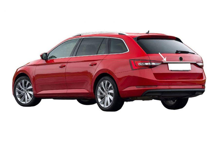 

Plank above SW number (stainless steel) for Skoda Superb 2015-2024