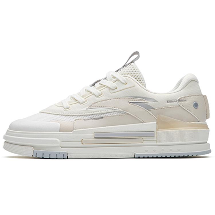 

Anta Life Collection Lightweight And Breathable Low Top Skateboard Shoes Men s Gray White 43