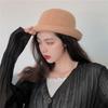 Retro Woolen Top Hat Autumn British Literature and Art Cute Playful Age-reducing Casual Versatile Crimping Basin Hat Tide