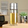 SX Tea Infuser Double Wall Glass Bottle