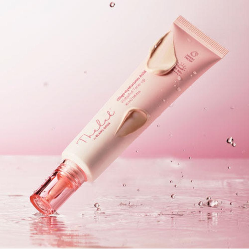 THE LAB by BLANC DOUX Oligo Hyaluronic Acid Waterful Tone Up Sunscreen 40ml+40ml [Duo Set]