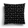 Nordic black and white simple geometric print pillow case home decoration bedroom room living room sofa cushion cover 45x45cm