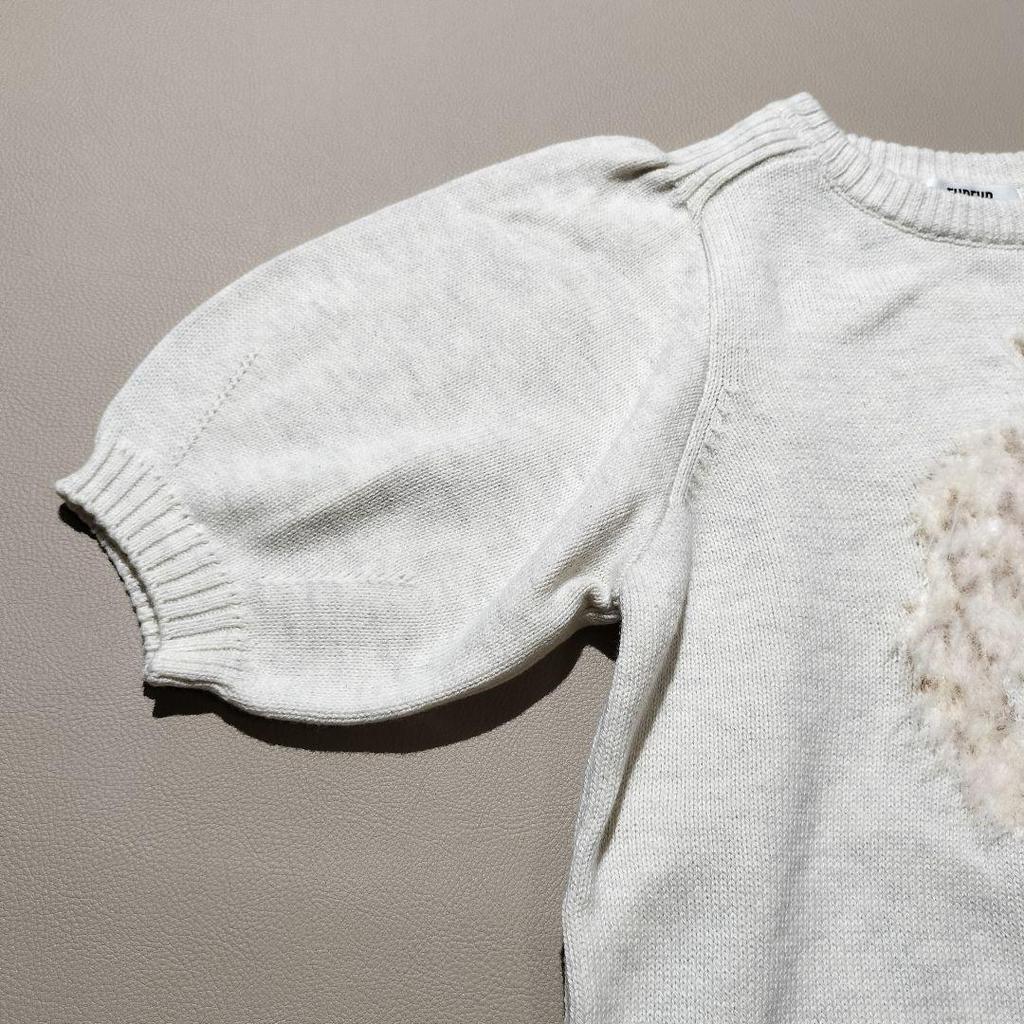 [USED] Excellent condition FURFUR collaboration "Ru" jacquard knit cat