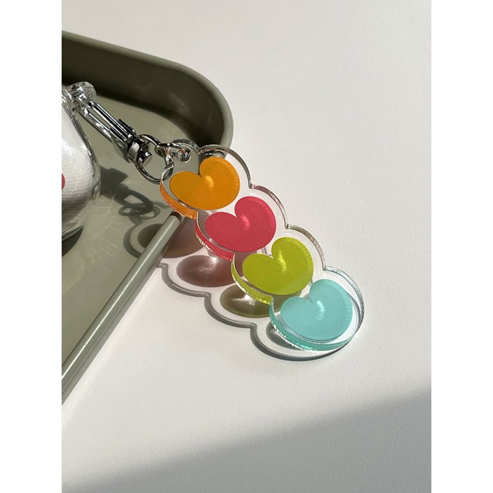 Du würdest diesen Spring Hearts Schlüsselanhänger lieben