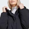 adidas 530 Plain Long Sleeve Hooded Down Jacket Women Jacket Black IK3159