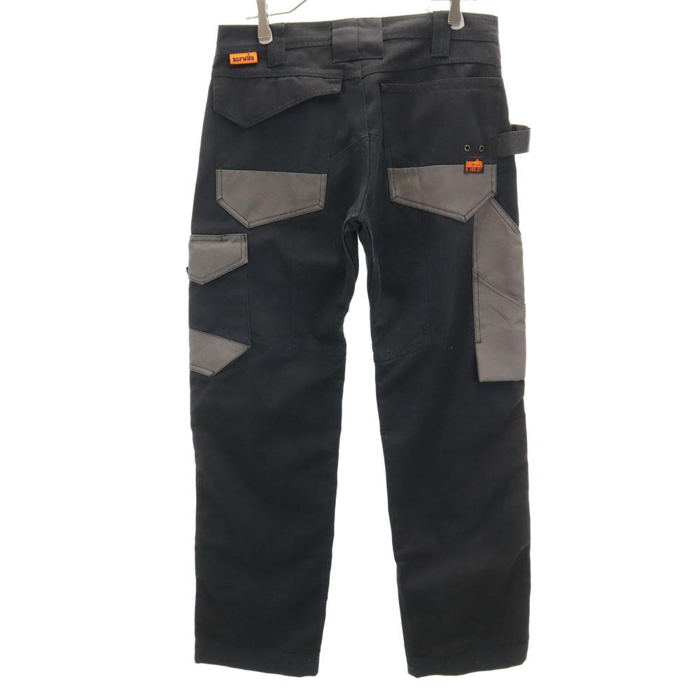 Scruis Work Pants 30 Black For Work Men's Used