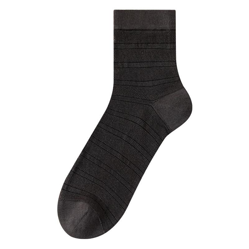 Pánské letní ultratenké chladivé prodyšné síťované business podkolenky