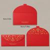 3pcs Gold Foil Cash Envelopes Xmas Tree Holiday Envelopes Christmas Gift Envelopes  New Year Party