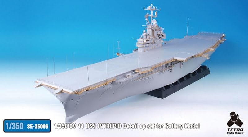 Tetra Model 1/350 SE Series US Aircraft Carrier Intrepid (GAMO) Plastic Model Parts SE3506