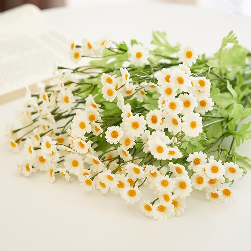 Букет искусственных сушеных цветов «Ромашка» для украшения стола и фотореквизит