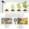 90W Dimmable Full Spectrum COB LED Triple-Head Floor Grow Light with High CRI 6/8/12H Timer Adjustable Height 43-83 Angle Stand