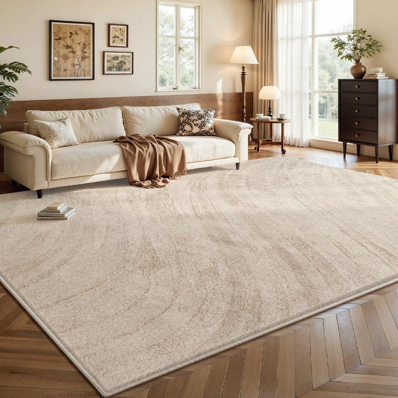 Large Area Living Room Decoration Thick Plush Carpet Modern Style Rugs for Bedroom Fluffy Soft Study Floor Mat Home Washable Rug
