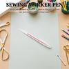 41-teiliger thermisch löschbarer Stift für Stoff, verschwindende Tinte, Nachfüllungen, Schneider-Markierungswerkzeug für Stickerei, Kleiderherstellung, Quilten