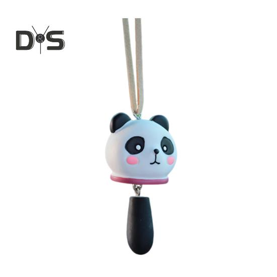 Hängendes Ornament für den Rückspiegel, niedlicher Anhänger in Tierform mit Umhängeband, einfach zu installierende Auto-Innendekoration