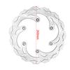 260/220mm Front Rear Brake Disc Rotors For KTM TPi EXC 300 EXC-F 350 SX 125 SX-F 450 XC 200 400 XCF XCW 500 XCW-F 6D 1994-2022
