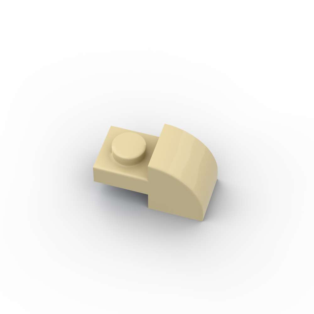 Non-Toxic Moc 10Pcs 5841 Curved 2X1 With Recessed Stud Slope Building Blocks Kit House Bricks Particle Puzzle Toys Children Birthday Gifts