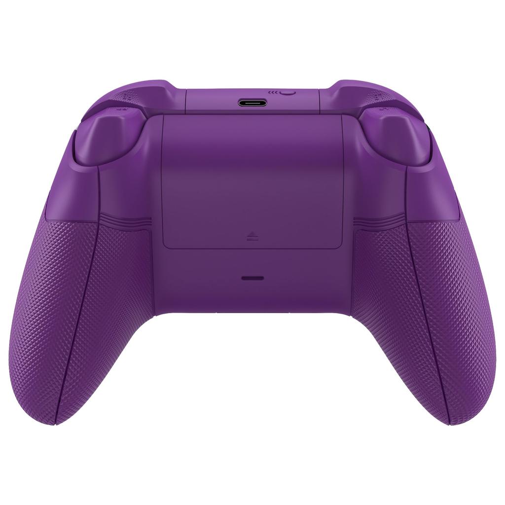 The eXtremeRate ASR Circle Ring Full Shell Button Kit Is Compatible with Xbox Core Controllers and Features a 3D Diamond Pattern Soft Rubber Grip and