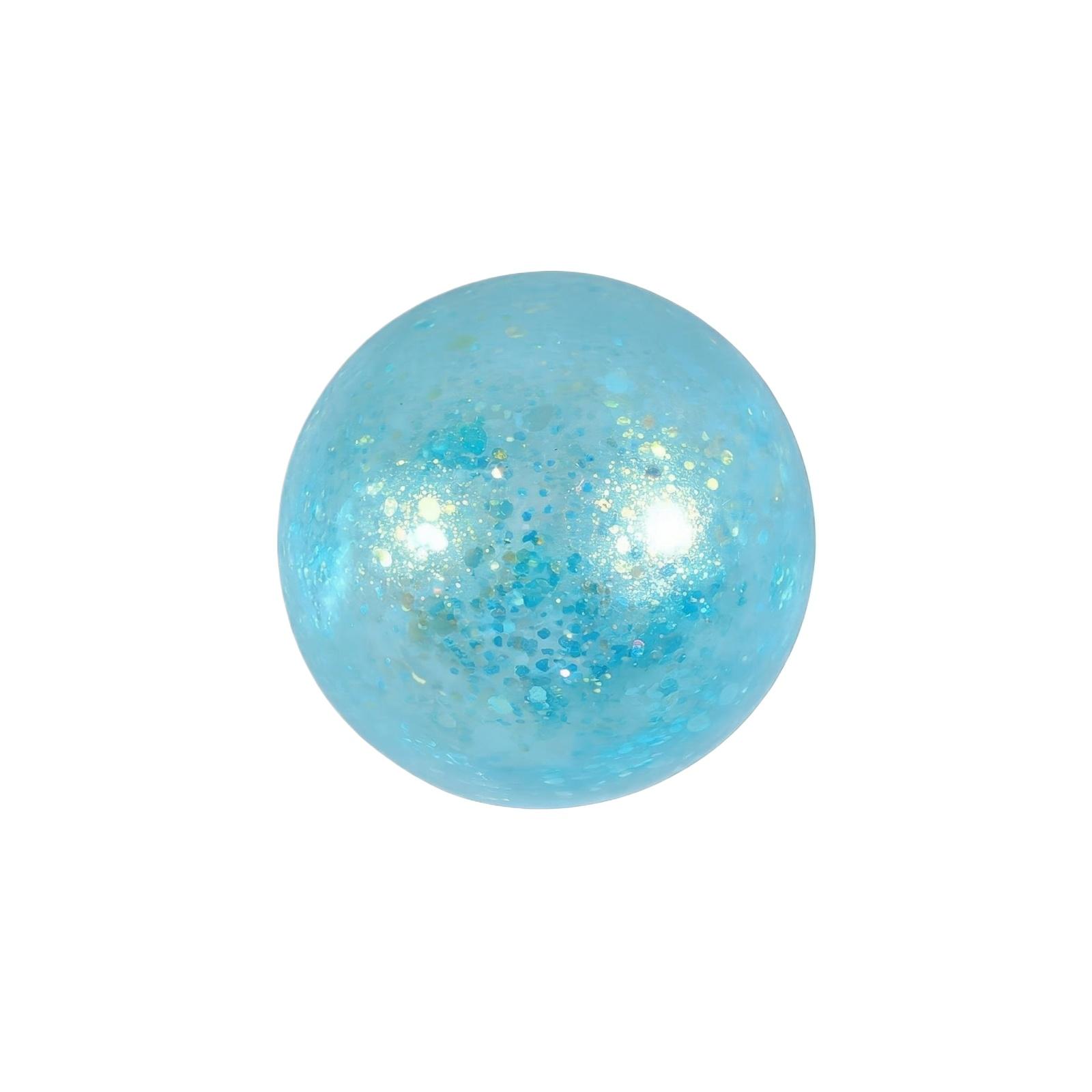 

6cm Glitter Maltose Ball – Slow-Rising Stress Relief Toy One Size синий