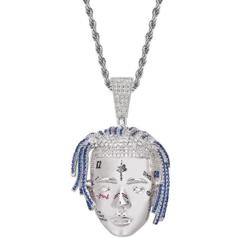 Buy Personalized Rapper Pendant Necklace Men Iced Out CZ Chains