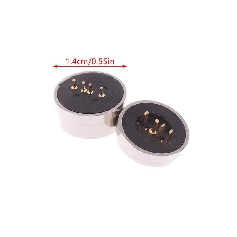 4Pin Male Female 360 ° Blind Suction Waterproof Magnetic Pogo Pin Connector Spring Loaded Dc Signal Transmission Charging