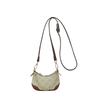 Retro Canvas Shoulder Bag For Women With Chain Strap And Zip Closure For Daily Use