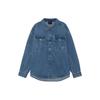 Li Ning Denim Jackets Men's Denim Blue Lapel Moderate Other AJDR243-2
