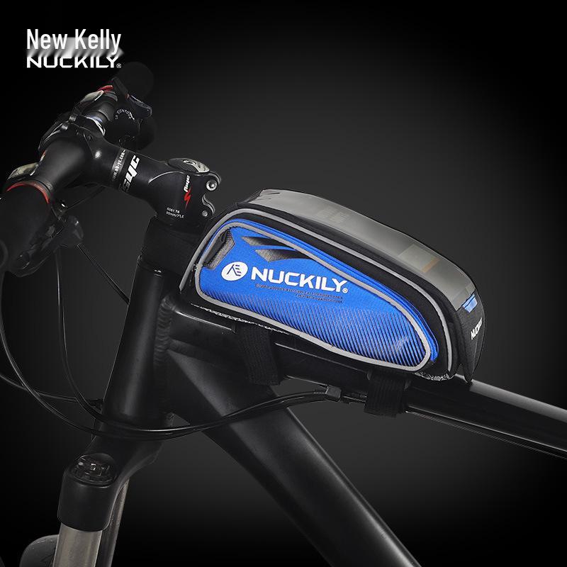 

Waterproof Bicycle Front Beam Phone Bag with Touch Screen for Top Tube - Mountain Bike Accessories. 23cm*14cm*8.5cm