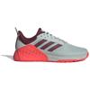 Adidas Dropset 2 Wonder Silver Solar Red Unisex Sneakers Grey Shadow-Red IF9907