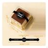50 Pieces Small Dessert Box Handmade Stickers Included Mooncake Dome Clear Lid Container