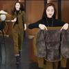 Maillard Women's Retro Corduroy Velvet Suit: Long-Sleeve Jacket with Two-Piece Set for Autumn/Winter 2023