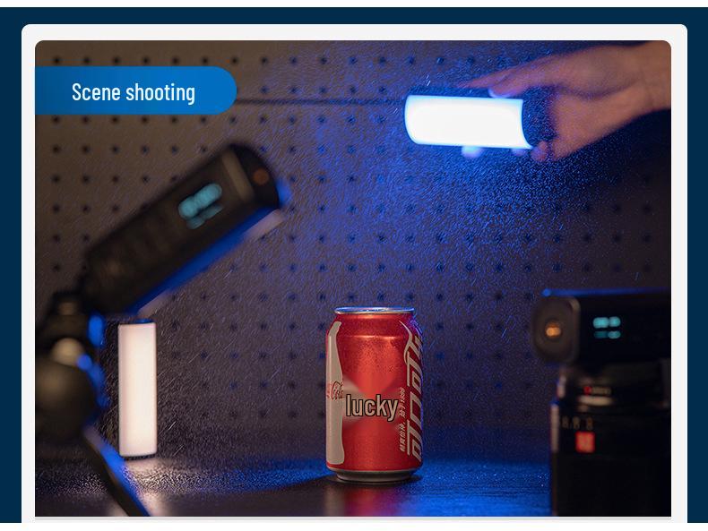 Ambitful K6 Magnetisches Mini-RGB-Softlicht für Videoaufnahmen
