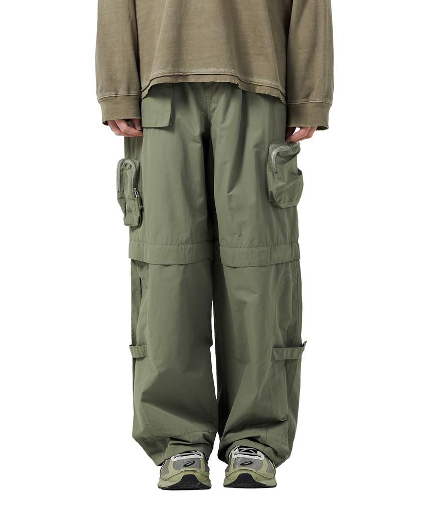 BIG UNION Twoway Pocket Pants (Cn) / Khaki