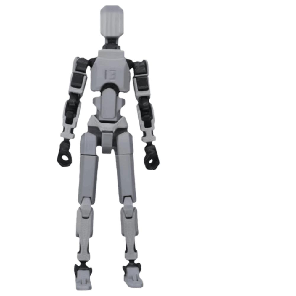 Multi Joint Mobile Action Figure Handheld Toy Movable Doll Multi-Jointed Robot  Collectible Display