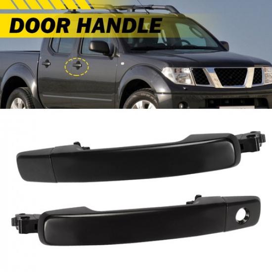 Front LH RH Outside Door Handle For 2005-2008 Nissan Frontier 2005-2015 Xterra