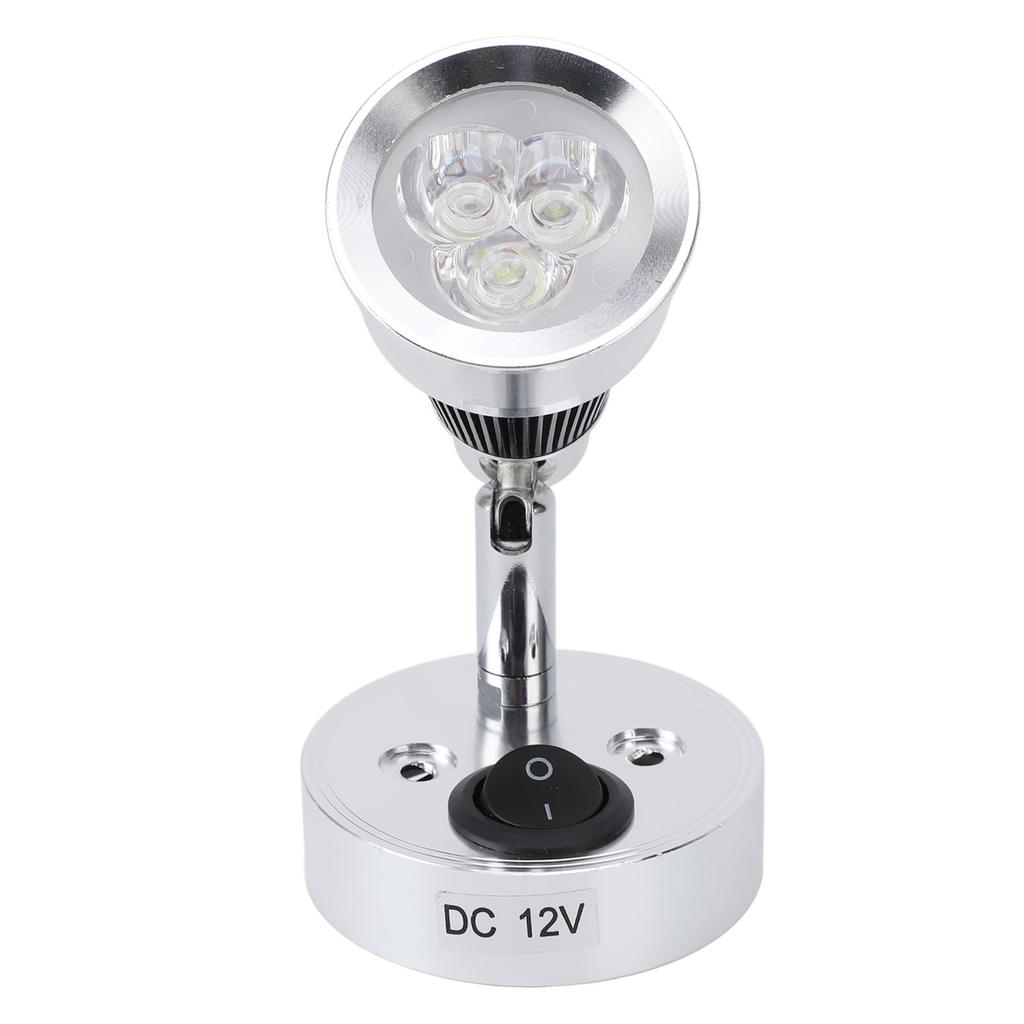 Indoor LED Spotlights 5500K White Light High Transparency Optical Lenses Reading Light for Bedroom