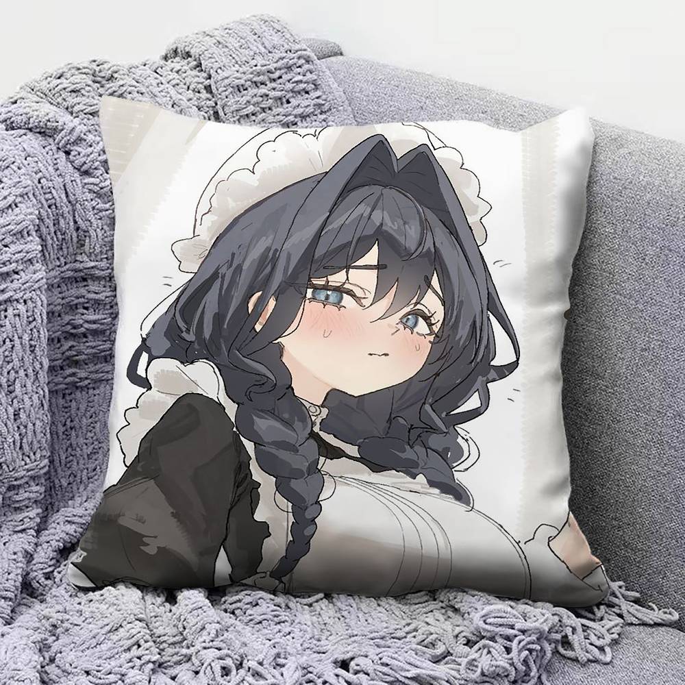 Way 2 U Ouro Kronii hololive EN   Home Sofa Cushion Covers and Aecorative Custom Pillow Covers