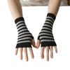 Crochet Warmer Knitted Arm Gloves Soft Knitted Long Mittens Fashionable Arm Warmers  Casual Wear