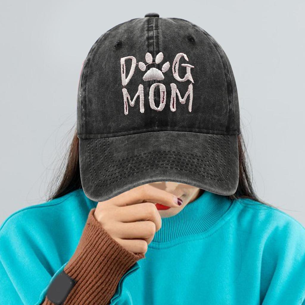 Embroidered Baseball Hat Mother's Day Gift Hip Hop Cap Sun for Gym Gardening