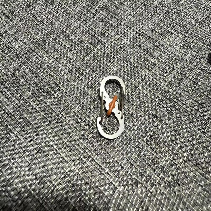 Brangdy Small Stainless Steel Locking Carabiner